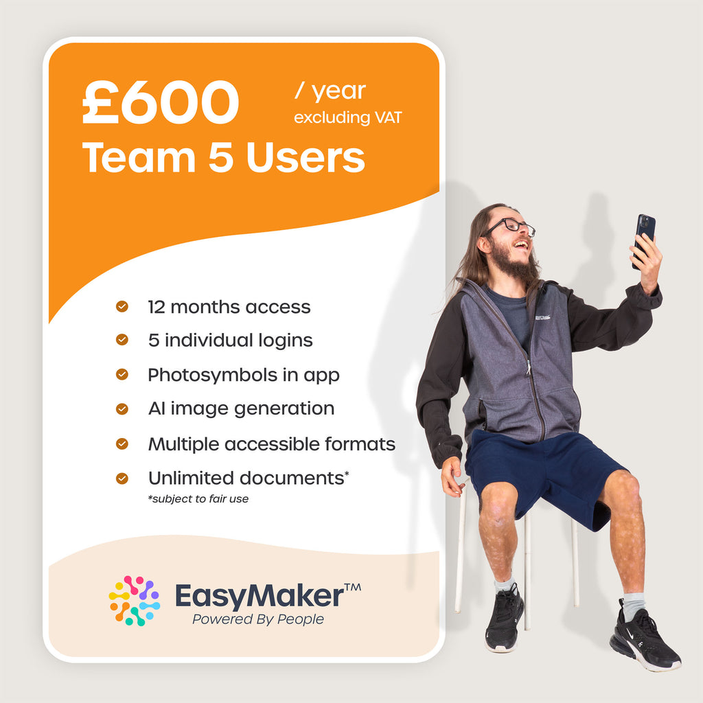 Team 5 User Subscription – Photosymbols