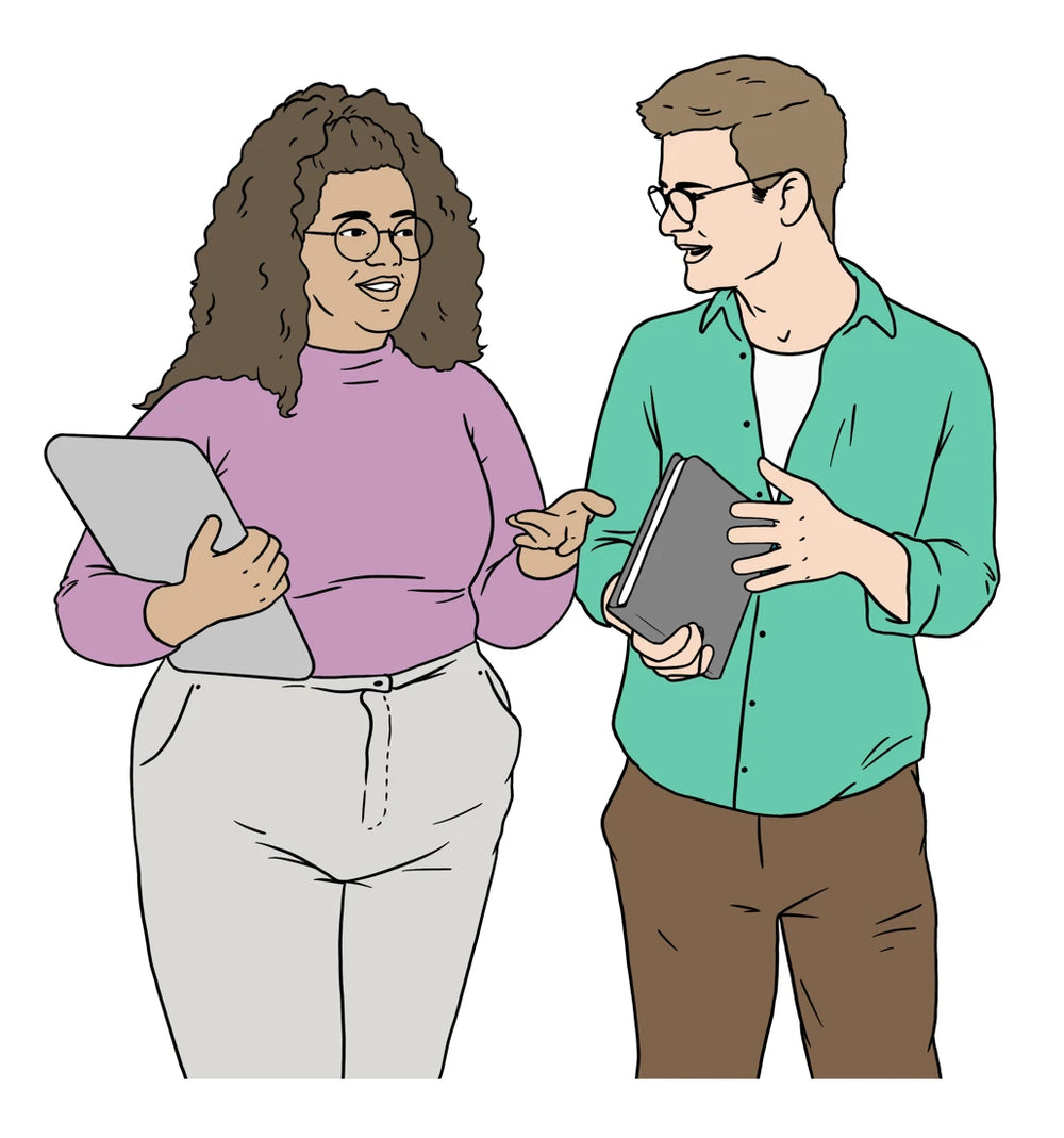 Original CHANGE illustration: learning together